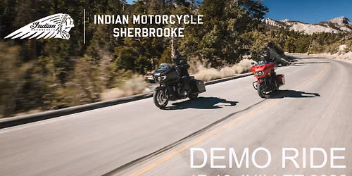 DEMO RIDE - INDIAN MOTORCYCLE