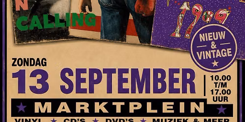 Platenbeurs Hilversum zondag 13 september Marktplein