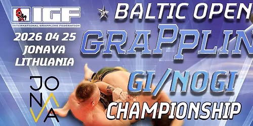 BALTIC OPEN GRAPPLING GI \/ NO-GI CHAMPIONSHIP 2026