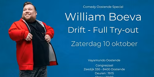 Comedy Oostende Special - William Boeva - Full Try out "Drift"