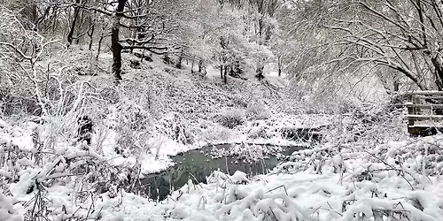 Winter solstice beach ceremony