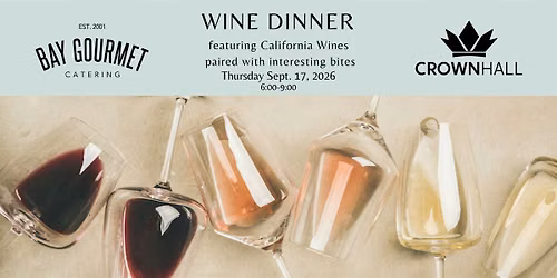 California Wine Dinner