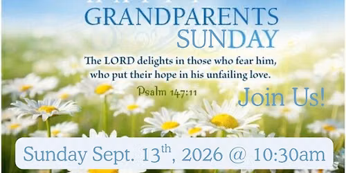 Grandparents Sunday 