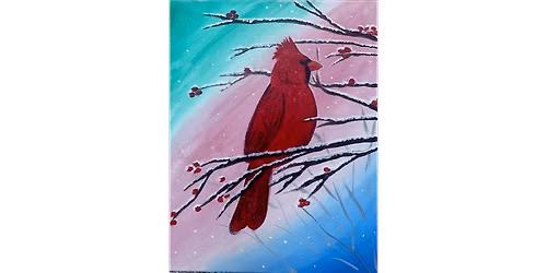 Cardinal's Watch  - Paint and Sip in Tyler | Classpop!\u2122