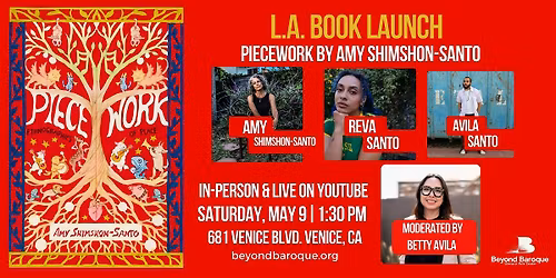 L.A. Book Launch: Piecework by Amy Shimshon-Santo