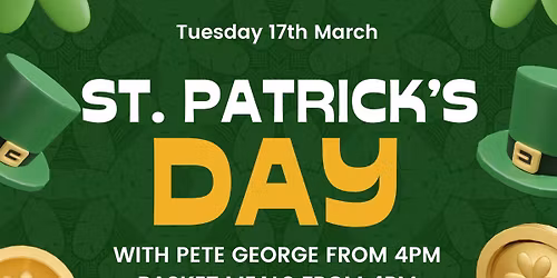 St Patrick's Day with Pete George