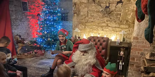 Father Christmas in the Tudor House