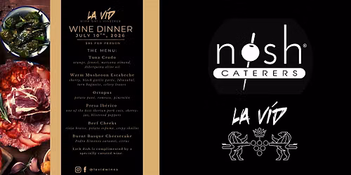 Spanish Wine Pairing Dinner