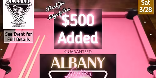 Albany Ladies 9-Ball Open Singles Tournament