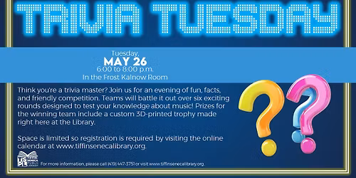 Trivia Tuesday: Music