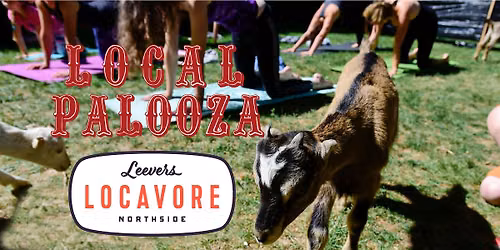 Goat Yoga At Leevers Localpalooza Session 2