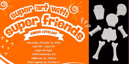 Super Art with Super Friends Boneyard Buddies w\/ Amber Lovelady