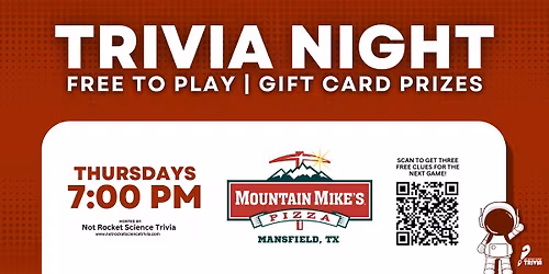 Mansfield Trivia Night | Mountain Mike's Pizza Mansfield