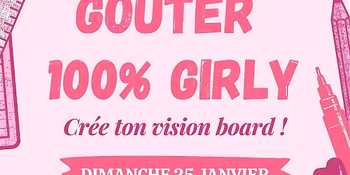ATELIER VISION BOARD + GO\u00dbTER 100% GIRLY
