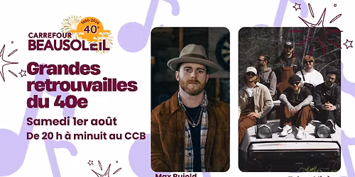 Grandes retrouvailles du 40e du CCB