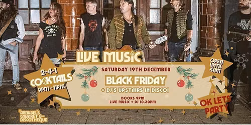 Live Music: Black Friday \/\/ Annabel\u2019s Cabaret &amp; Discotheque
