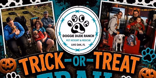\ud83c\udf83 FREE Trick-or-Treat Trail for Kids and Dogs Halloween Event | Live Oak, FL | October 31