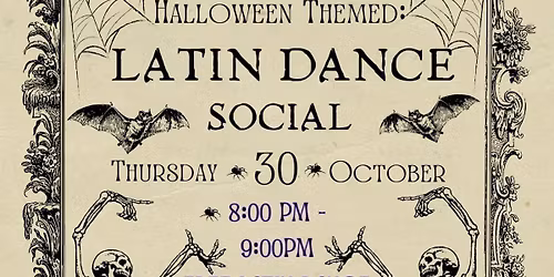 HALLOWEEN THEMED LATIN DANCING ON THE LOOP \ud83d\udd78\ufe0f\ud83c\udf83