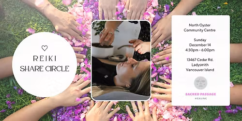 Reiki Share Practice Circle - Ladysmith\/Nanaimo, BC, Vancouver Island