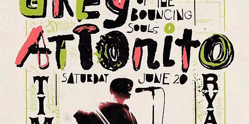 Greg Attonito (of The Bouncing Souls) w\/ Tim Hause & Ryan Smith