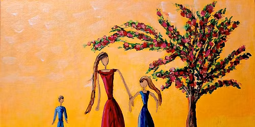 "Celebrate Mom"- Painting with Sharon