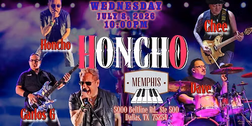 HONCHO The Band Post-Patriot Recovery Night at Memphis Nightclub