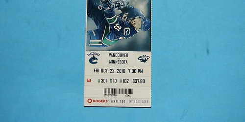 Vancouver Canucks at Minnesota Wild at Grand Casino Arena