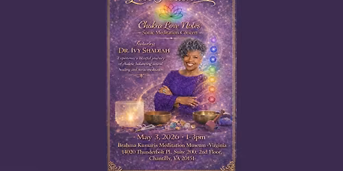Sonic Meditation Concert with Dr. Ivy SHADIAH