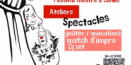 Au bord du rideau - festival th\u00e9\u00e2tre et clown