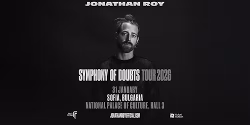 Jonathan Roy - Symphony of Doubts Tour @ \u0417\u0430\u043b\u0430 3 \u043d\u0430 \u041d\u0414\u041a, 31.01.2026