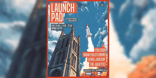 Launch Pad Live Band Night | Bomba Exeter 23.12.25