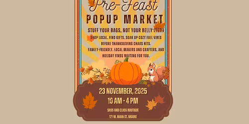 Pre-Feast Pop Up Market