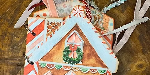 Sip & Create: Gingerbread Junk Journal Workshop