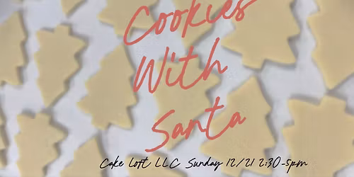 Cookies with Santa at Cake Loft