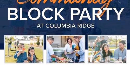 Community Block Party at Columbia Ridge