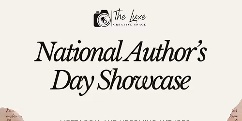 National Author's Day Showcase
