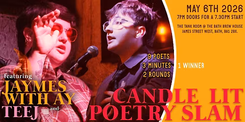 CandleLIT Poetry Slam ft. Jaymes with a Y & Teej