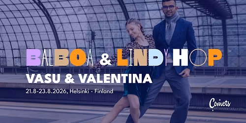 Balboa and Lindy hop weekend with Vasu and Valentina