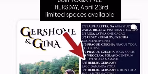 Live music and and yoga 