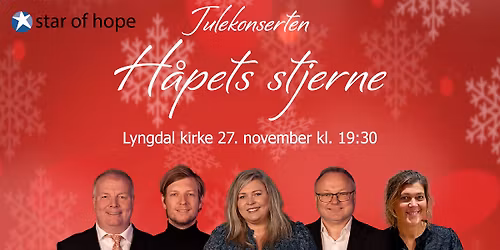 H\u00e5pets stjerne 2025 - Lyngdal kirke