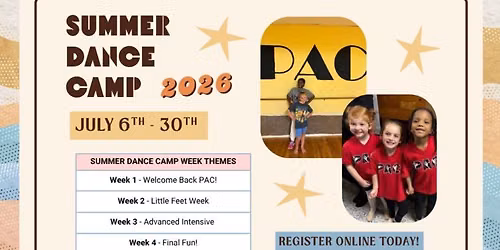 Summer Dance Camp 2026 - Week Two