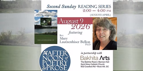 Afternoon of Poetry & Prose with Mary Lautzenhiser Bellon