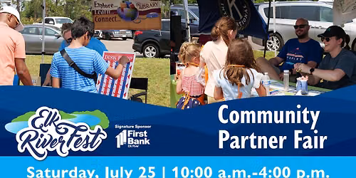 Community Partner Fair at Elk RiverFest