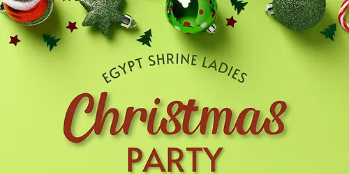 Shrine Ladies Christmas Party