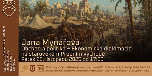 Jana Myn\u00e1\u0159ov\u00e1: Obchod a politika - Ekonomick\u00e1 diplomacie na starov\u011bk\u00e9m P\u0159edn\u00edm v\u00fdchod\u011b