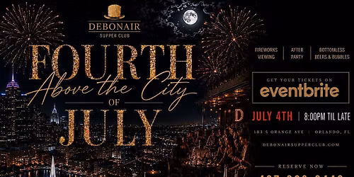 Fourth Of July Above The City