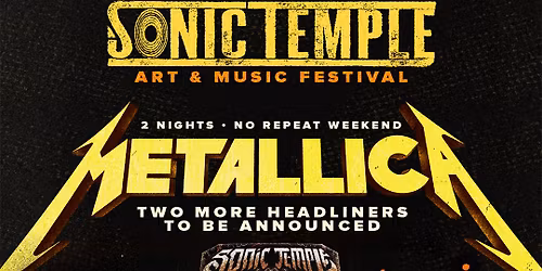 Sonic Temple - 4 Day Pass at Historic Crew Stadium