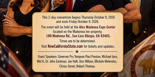 New California State Convention