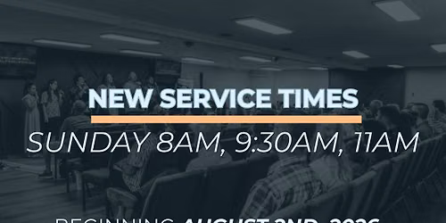 Service Times Change