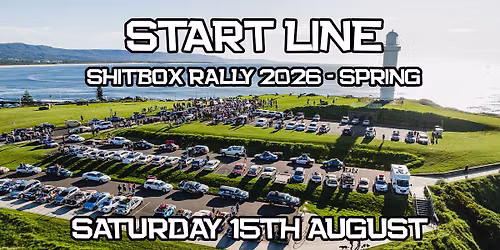 Shitbox Rally 2026 - Spring START LINE